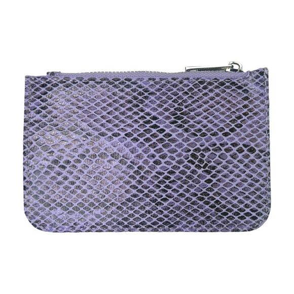 Urban Outfitters Lucy Slim Cardholder Wallet - Purple Snake - 5” x 3.25” - Picture 1 of 4